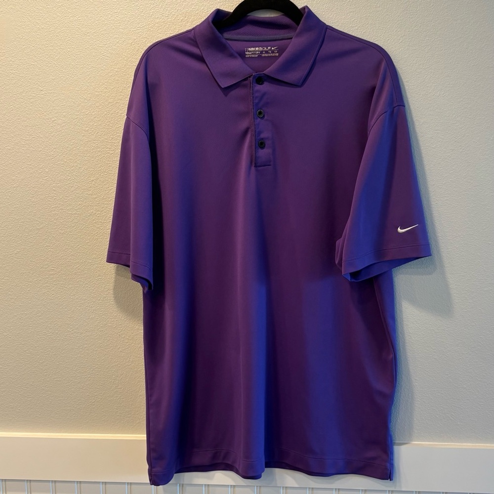 Nike Golf Men's Polo Shirt in Rich Purple (XL)